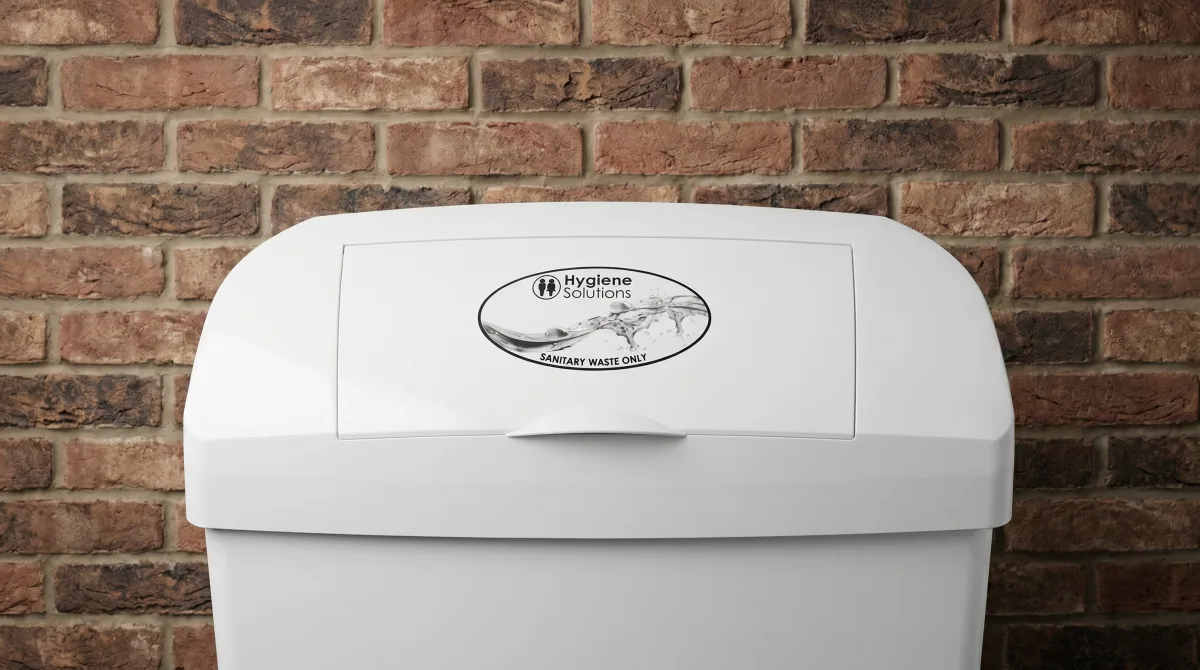 Hygiene Solutions washroom unit in a commercial facility